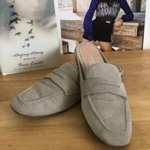 CORSO Roma Gray Suede Slip On/Sandals